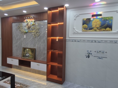 Nhà 43k Bến Bình Đông 