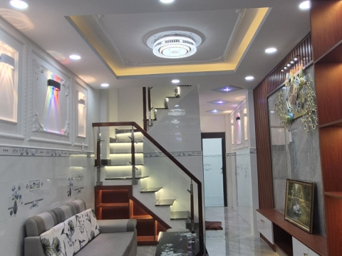 Nhà 43k Bến Bình Đông 
