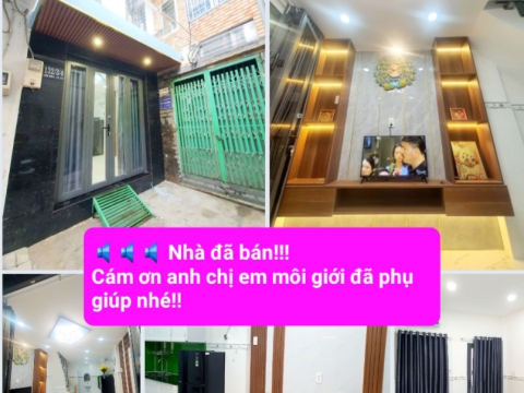 Nhà hẻm 132 Liên Tỉnh 5 P6Q8