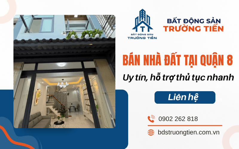 bán nhà đất tại quận 8