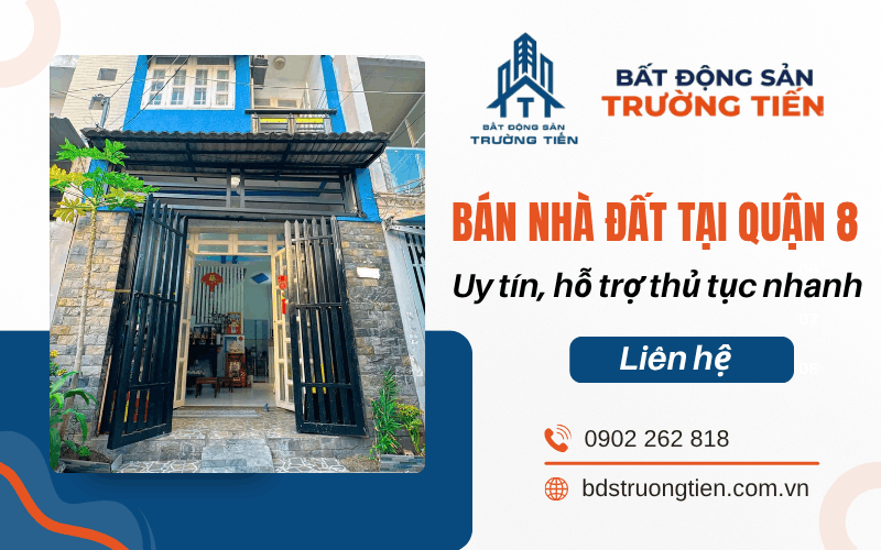 bán nhà đất tại quận 8