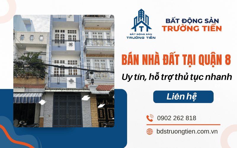 bán nhà đất tại quận 8