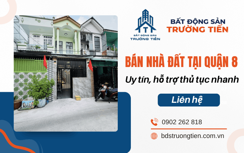 bán nhà đất tại quận 8